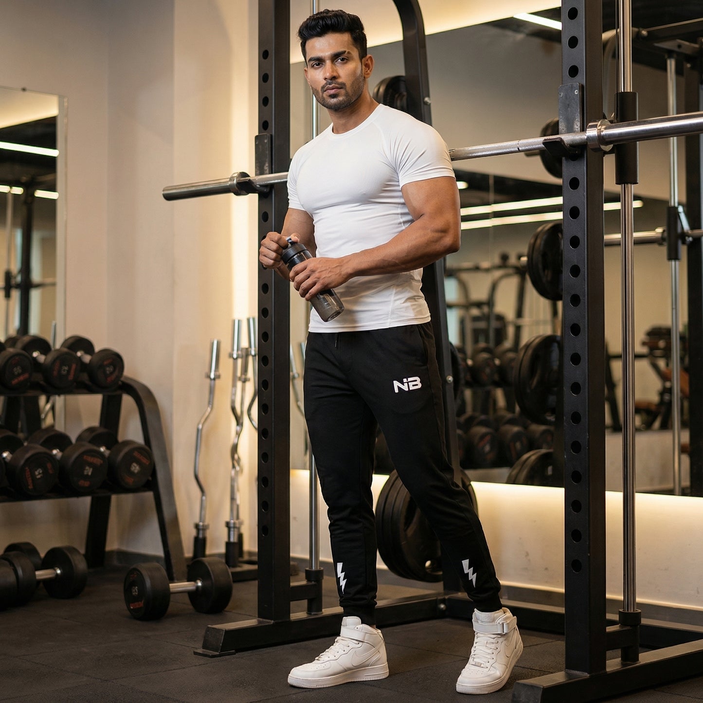 🏋️♂️ Peak Performance: Combo of 2 Men's Premium Ultra-Comfort Track Pants 🏋️♂️