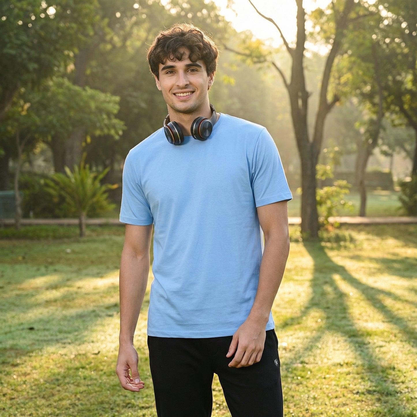 👕 The Daily Essential: Pack of 4 Men's Premium Solid Round Neck Tees 👕