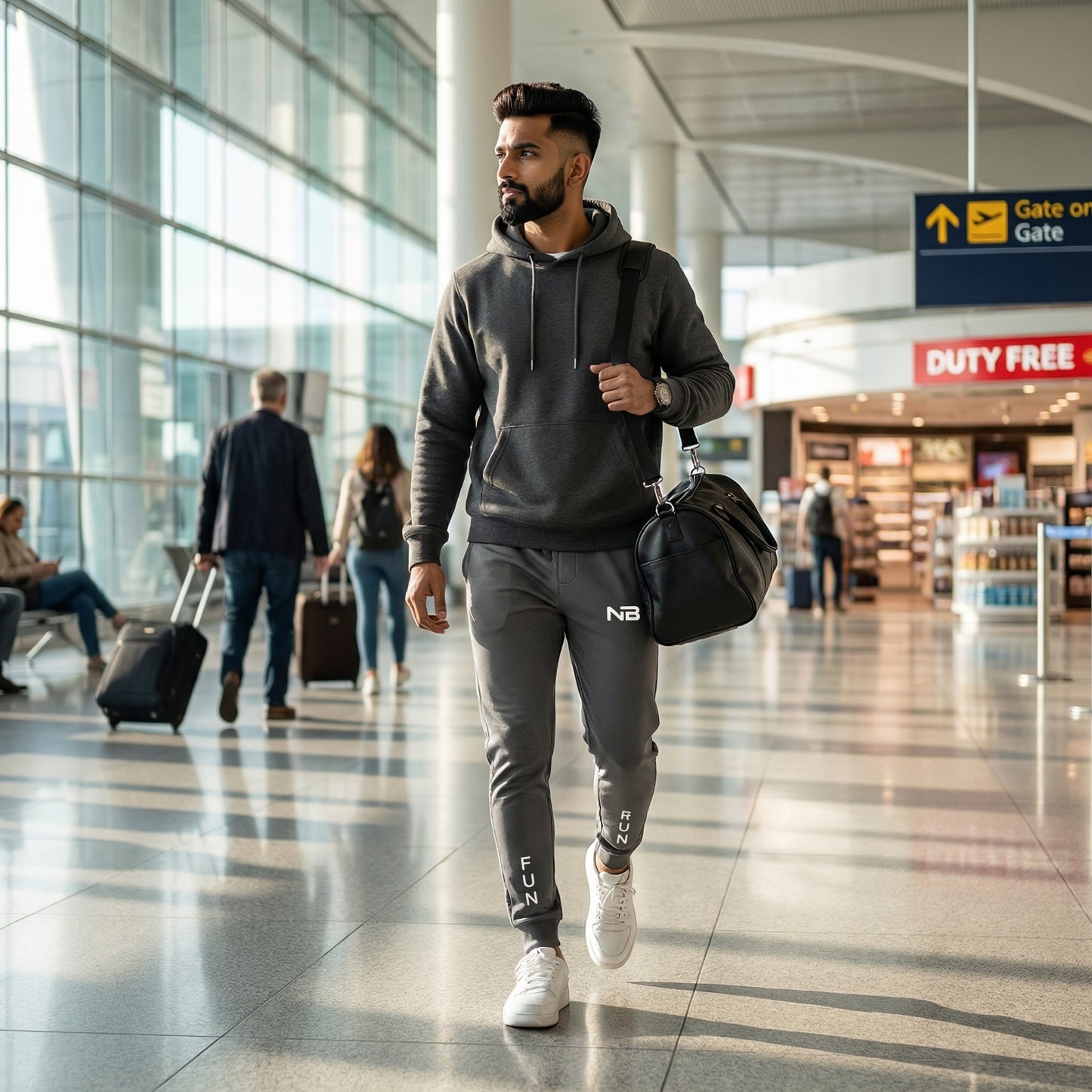 🏋️‍♂️ Peak Performance: Combo of 2 Men's Premium Ultra-Comfort Track Pants 🏋️‍♂️