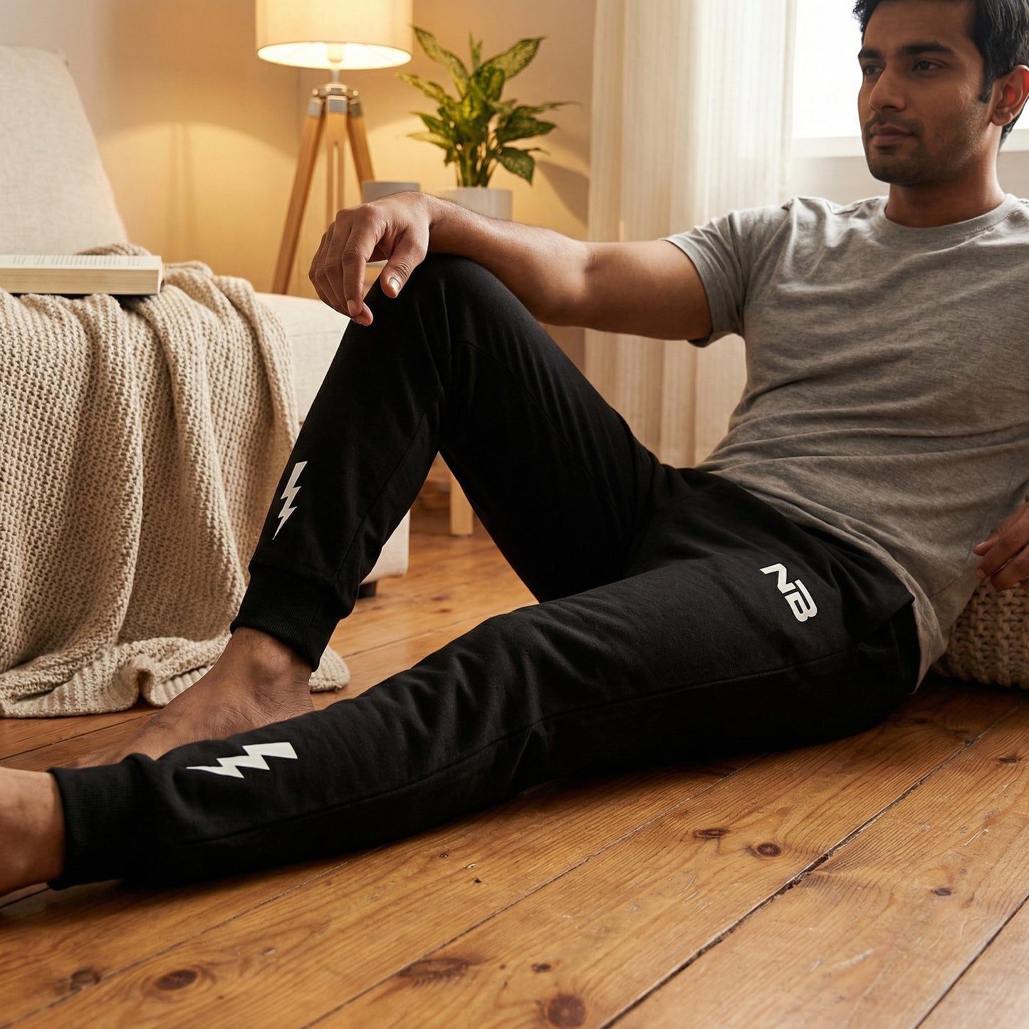 🏋️‍♂️ Peak Performance: Combo of 2 Men's Premium Ultra-Comfort Track Pants 🏋️‍♂️
