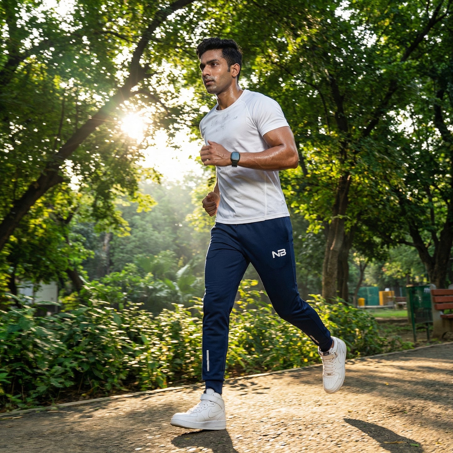 🏋️‍♂️ Peak Performance: Combo of 2 Men's Premium Ultra-Comfort Track Pants 🏋️‍♂️