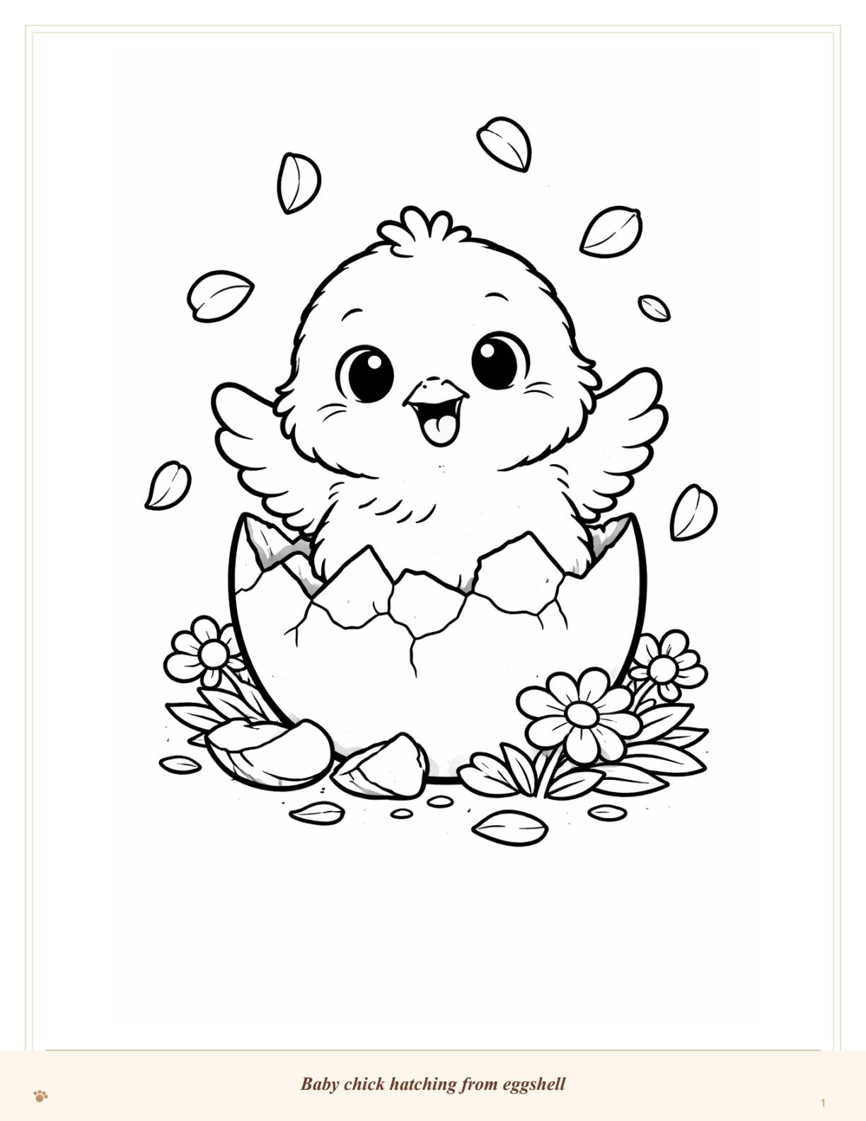 Fuzzy Friends — A Coloring Book Adventure (Digital Download) 🎨🐾